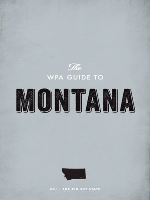 cover image of The WPA Guide to Montana